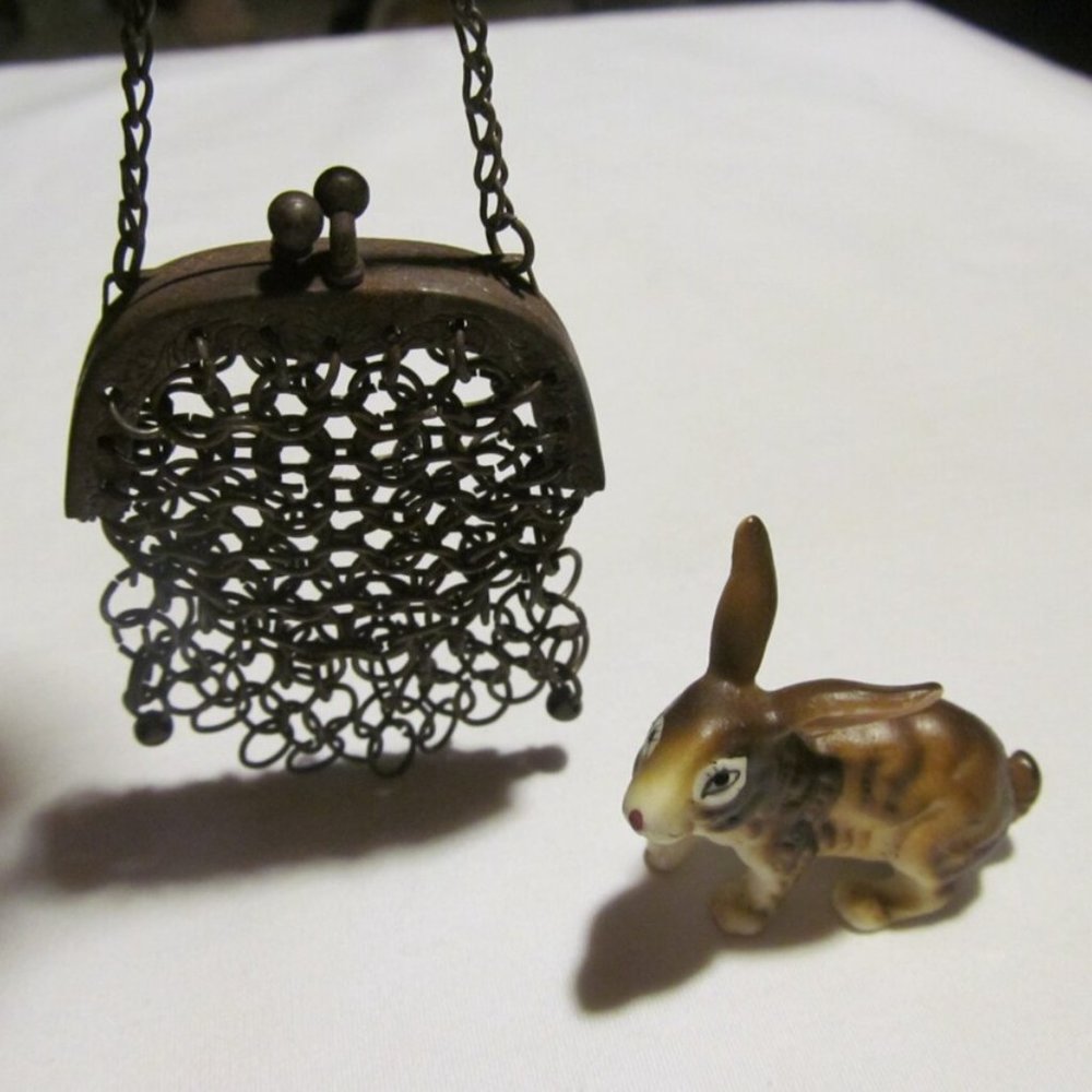 Germany Antique Purse Rare 1800's Antique Rare Ch… - image 3